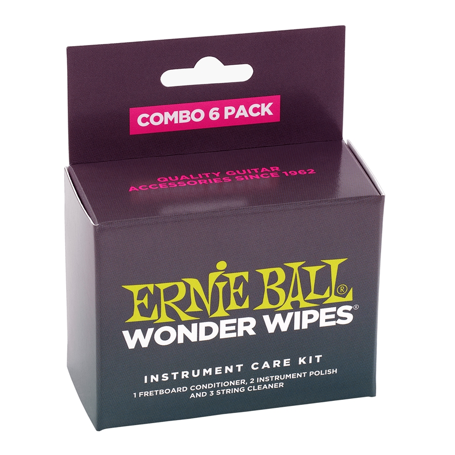 Ernie Ball Wonder Wipes Multi-pack