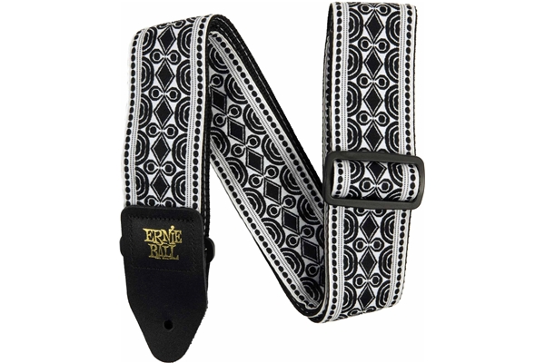 ERNIE BALL 5319 BEATNIK BLACK JACQUARD STRAP