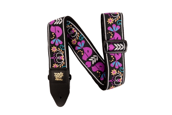 ERNIE BALL 5331 PURPLE BIRD LUPIN JACQUARD STRAP