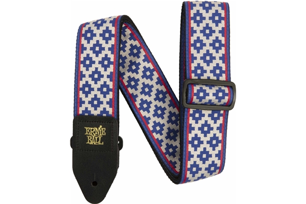 ERNIE BALL 5336 BLUE CRUX JACQUARD STRAP