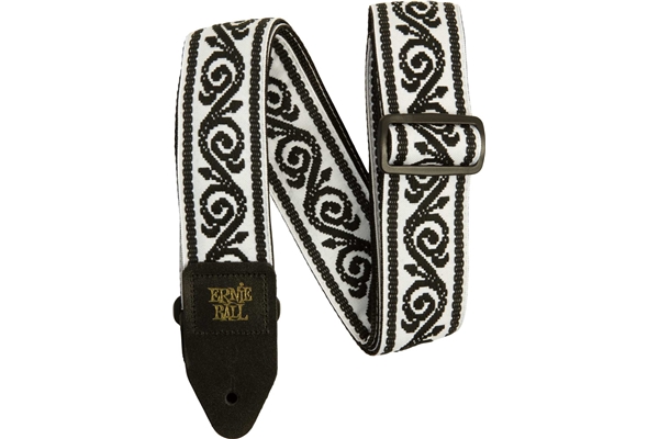 ERNIE BALL 5342 BLACK VINE JACQUARD STRAP
