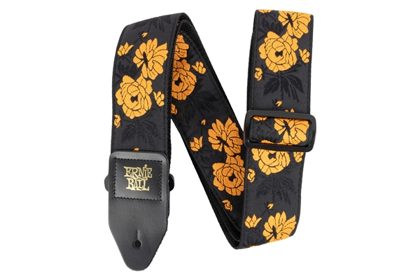 ERNIE BALL 5358 JACQUARD STRAP TANGERINE ROSE