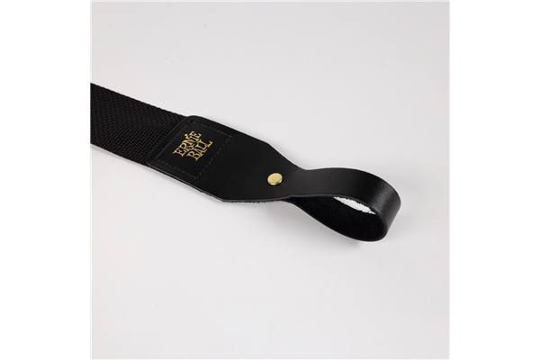 ERNIE BALL 5365 POLYPRO ACOUSTIC GTR STRAP BLACK