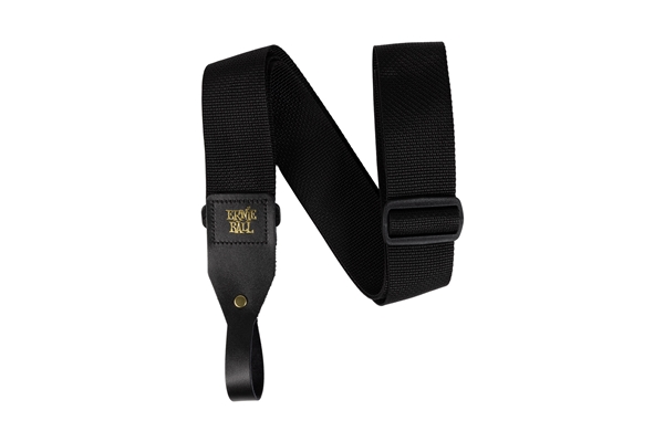 ERNIE BALL 5365 POLYPRO ACOUSTIC GTR STRAP BLACK
