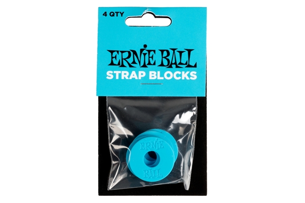 ERNIE BALL 5619 STRAP BLOCKS BLUE