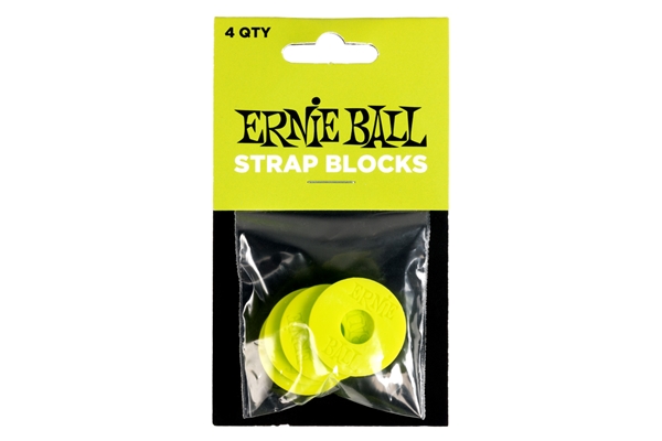ERNIE BALL 5622 STRAP BLOCKS GREEN