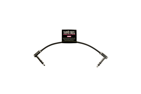 ERNIE BALL 6408 SINGLE FLAT RIBBON STEREO PATCH CABLE 15,24CM