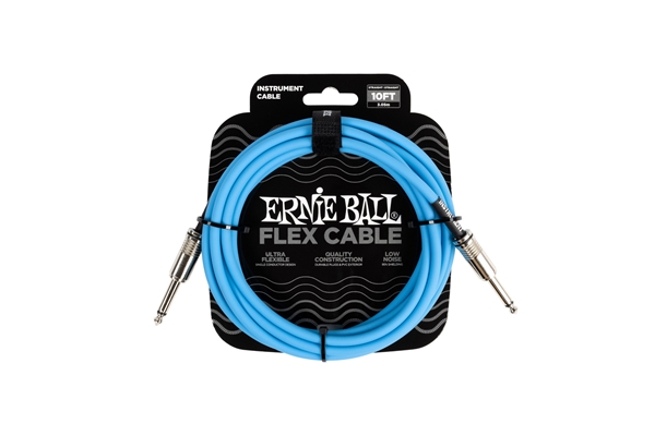 ERNIE BALL 6412 FLEX CABLE BLUE 3M