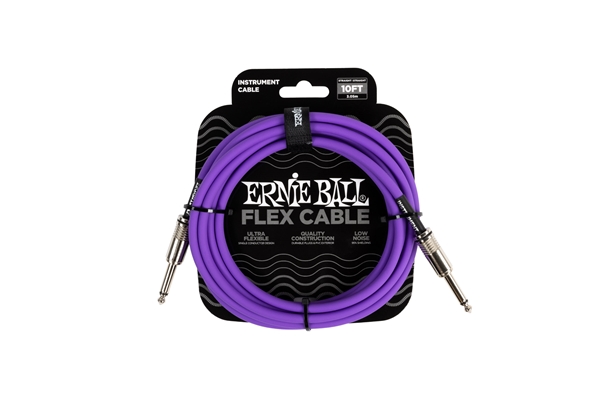 ERNIE BALL 6415 FLEX CABLE PURPLE 3M