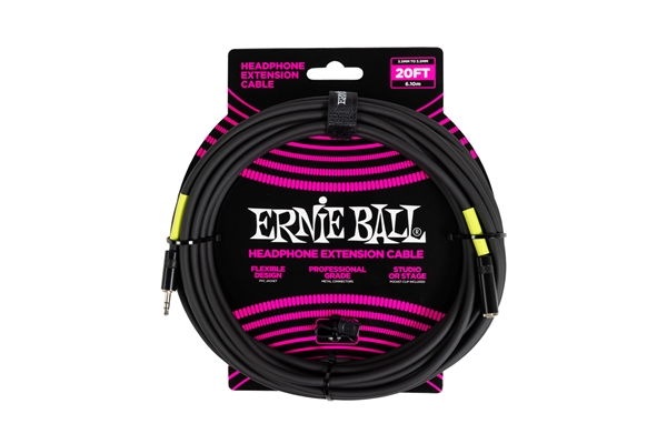 ERNIE BALL 6425 PROLUNGA CUFFIE TRS JACK PICCOLO 6M