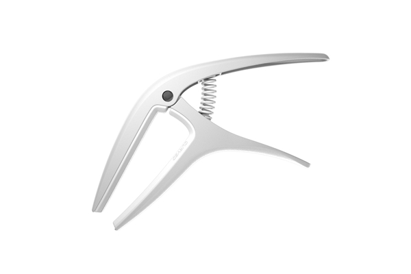ERNIE BALL 9616 AXIS DUAL RADIUS CAPO WHITE