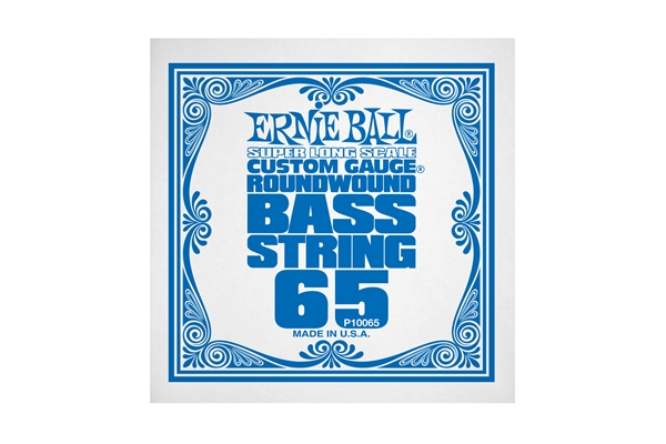 Ernie Ball 0065 Nickel Wound Bass Scala Super Lunga .065