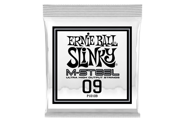 ERNIE BALL 0109 M-STEEL REINFORCED PLAIN .009