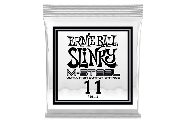 ERNIE BALL 0111 M-STEEL REINFORCED PLAIN .011