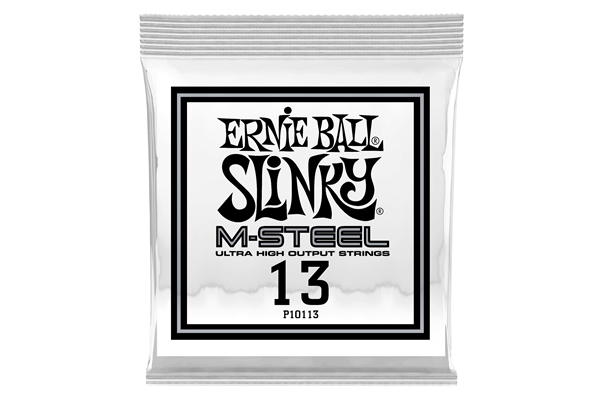 ERNIE BALL 0113 M-STEEL REINFORCED PLAIN .013