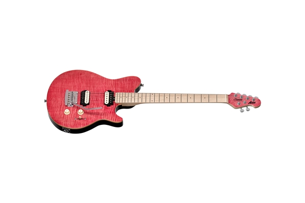 STERLING BY MUSIC MAN AXIS AX3 FLAME MAPLE STAIN PINK