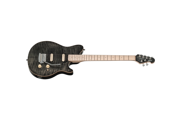 STERLING BY MUSIC MAN AXIS AX3 FLAME MAPLE TRANS BLACK