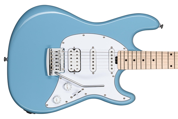 STERLING BY MUSIC MAN CUTLASS CT30HSS CHOPPER BLUE