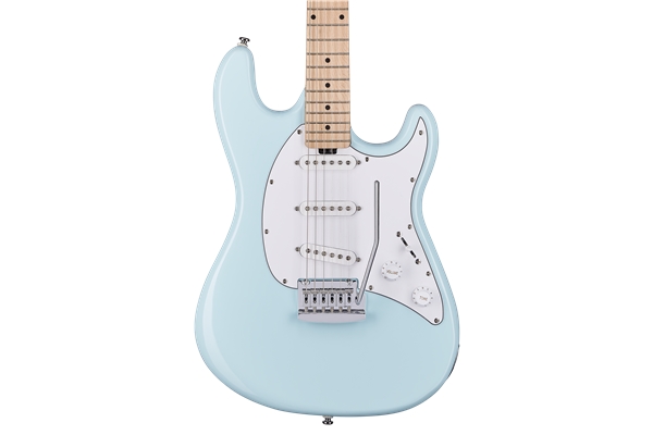 Sterling By Music Man Cutlass SSS Daphne Blue