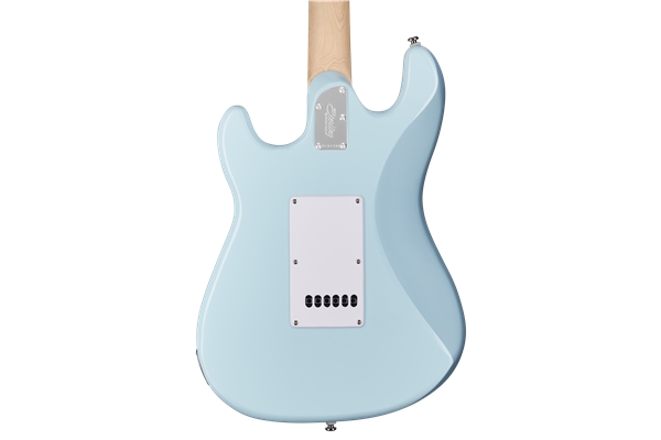 Sterling By Music Man Cutlass SSS Daphne Blue