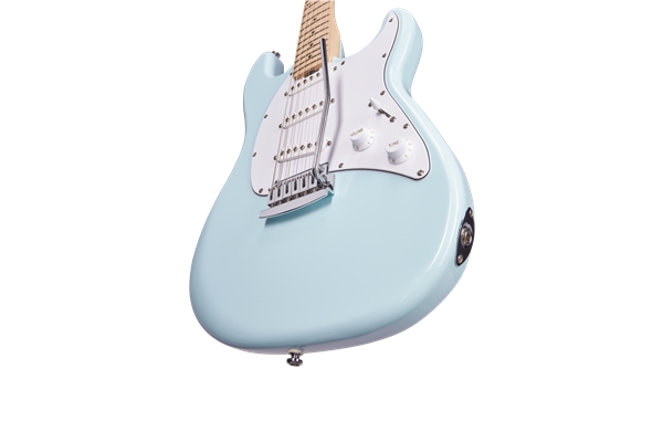 Sterling By Music Man Cutlass SSS Daphne Blue