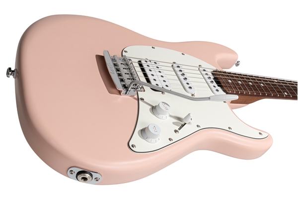 STERLING BY MUSIC MAN CUTLASS CT50HSS PUEBLO PINK SATIN