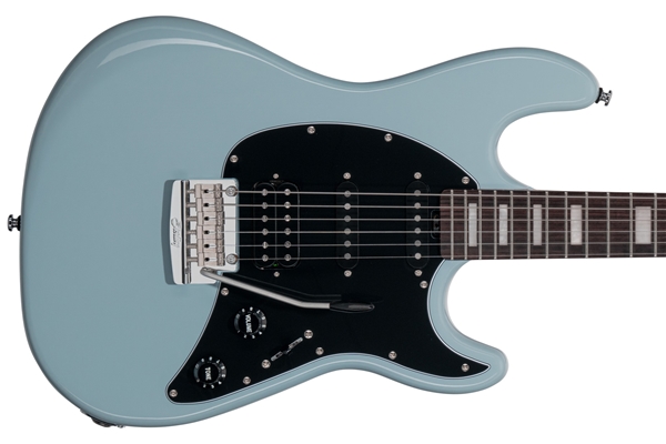 STERLING BY MUSIC MAN CUTLASS CT50XHSS AQUA GREY