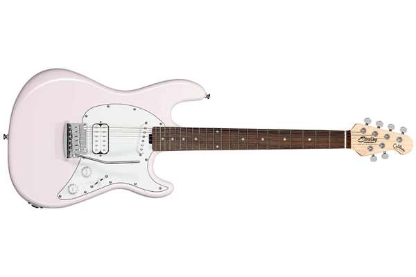 STERLING BY MUSIC MAN CUTLASS SHORT SCALE HS SHELL PINK TASTIERA LAURO