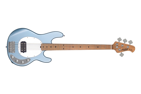 STERLING BY MUSIC MAN STINGRAY RAY34 FIREMIST SILVER