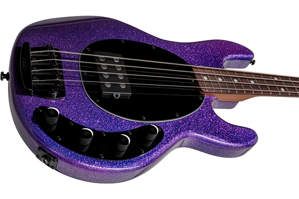 STERLING BY MUSIC MAN STINGRAY RAY34 SPARKLE PURPLE SPARKLE
