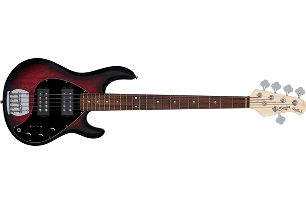STERLING BY MUSIC MAN RAY5HH-RRBS-R1 BASSO ELETTRICO TASTIERA IN JATOBA